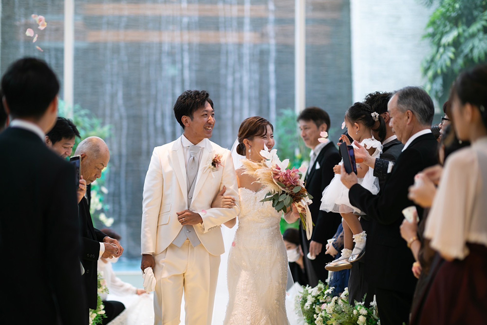 結婚式場無料紹介はなといろの結婚式と披露宴（パーティー）の記念写真