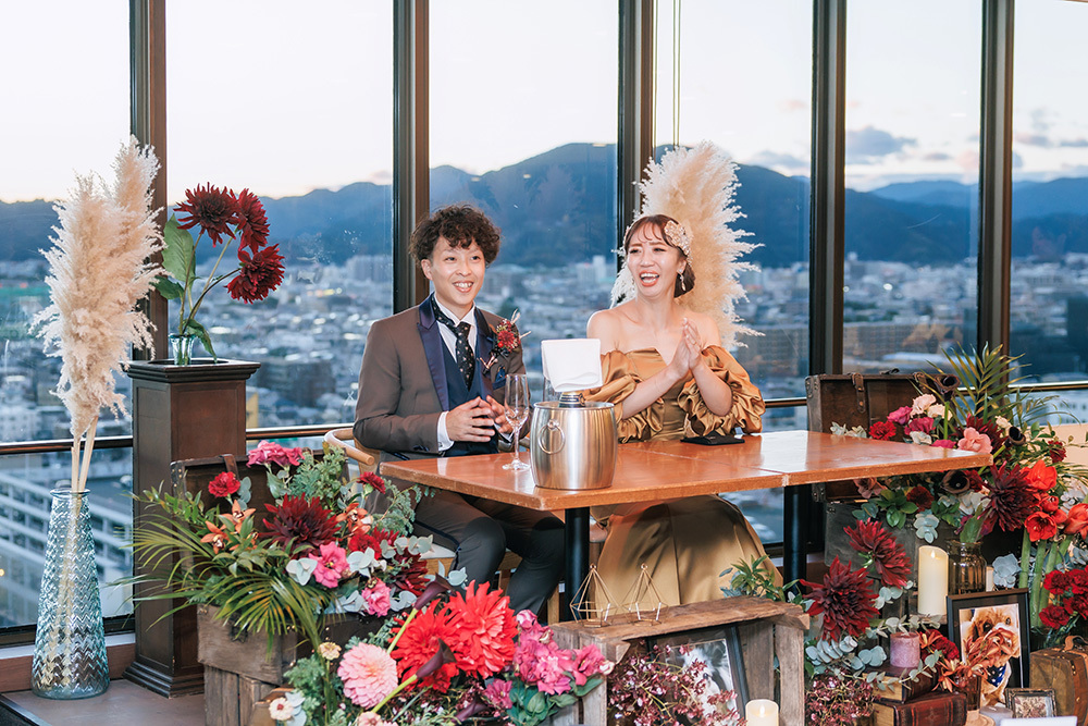 結婚式場無料紹介はなといろの結婚式と披露宴（パーティー）の記念写真