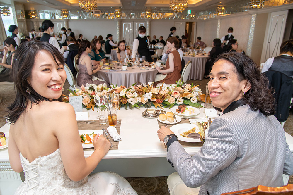 結婚式場無料紹介はなといろの結婚式と披露宴（パーティー）の記念写真