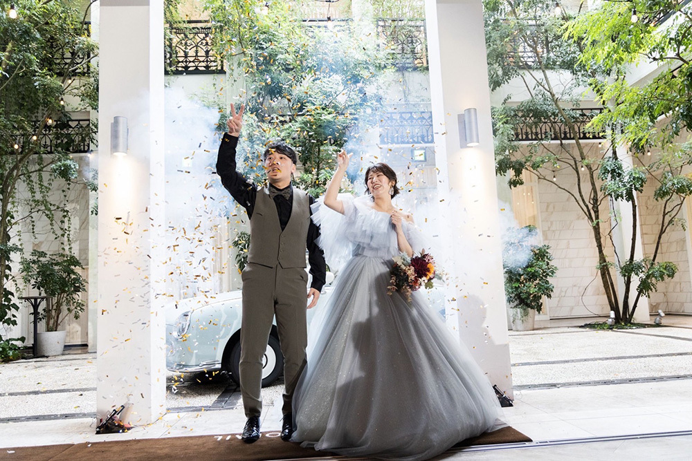 結婚式場無料紹介はなといろの結婚式と披露宴（パーティー）の記念写真